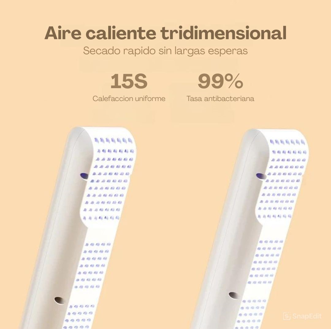 StepFresh ad — 3D hot air, 15s uniform heating, 99% antibacterial rate
